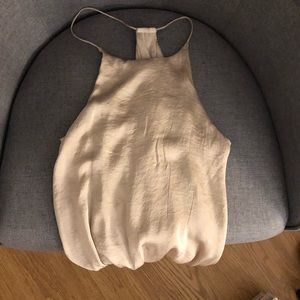 4SIENNA Silky Champagne Bodysuit